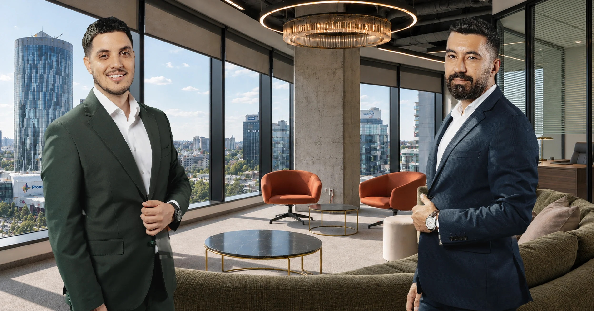 Denis Ciupag și Filip Petrea, echipa MetaWealth Investor Relations